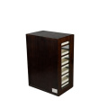 DS Top Quality Five Layers Wooden Jewelry Display Shelf Jewelry selling cabinet  Jewelry Shelf With Window